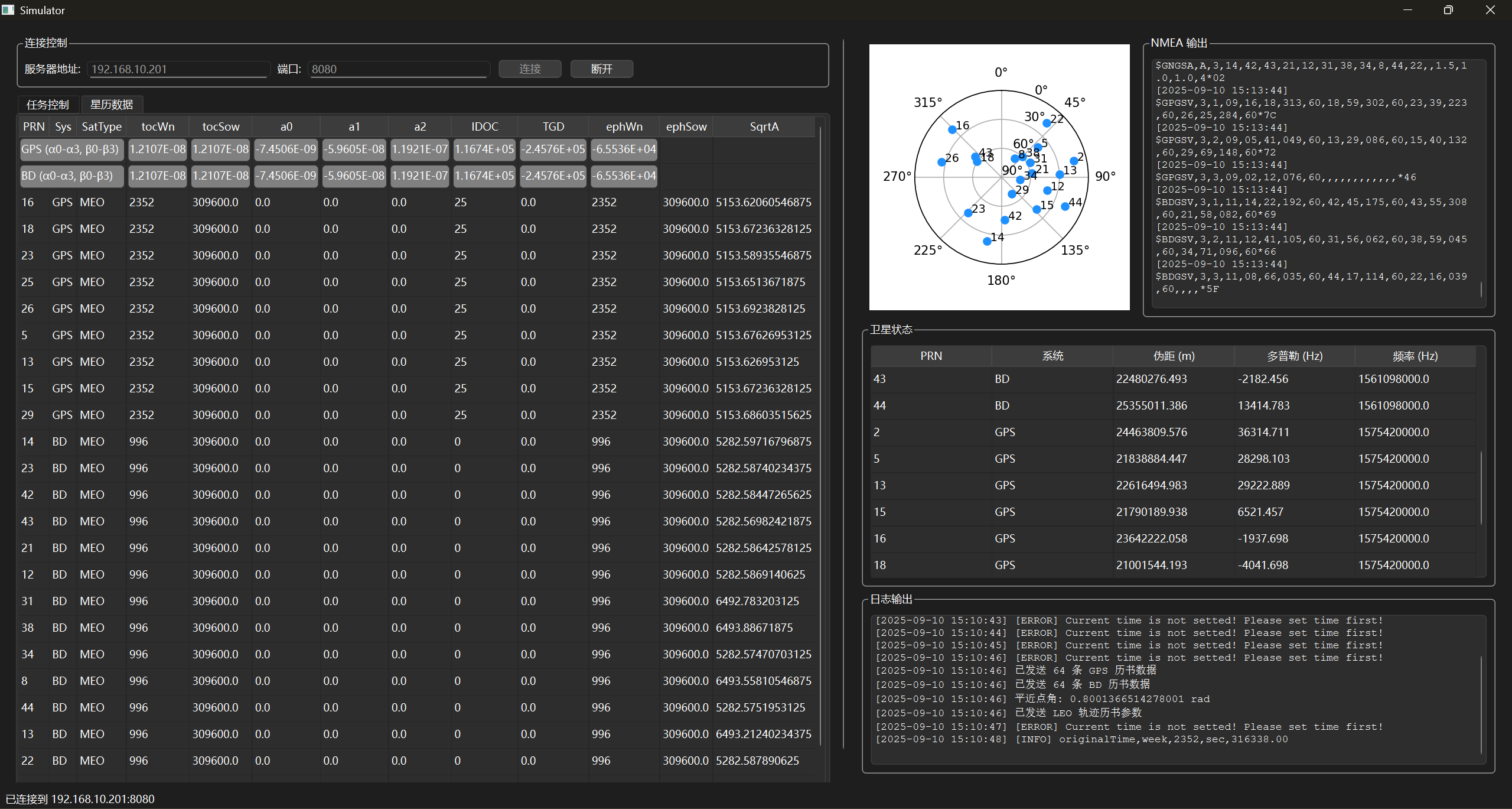 ephemeris
